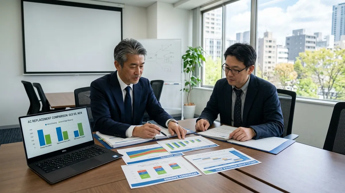 業務用エアコン入れ替えのベストタイミングを見極める方法