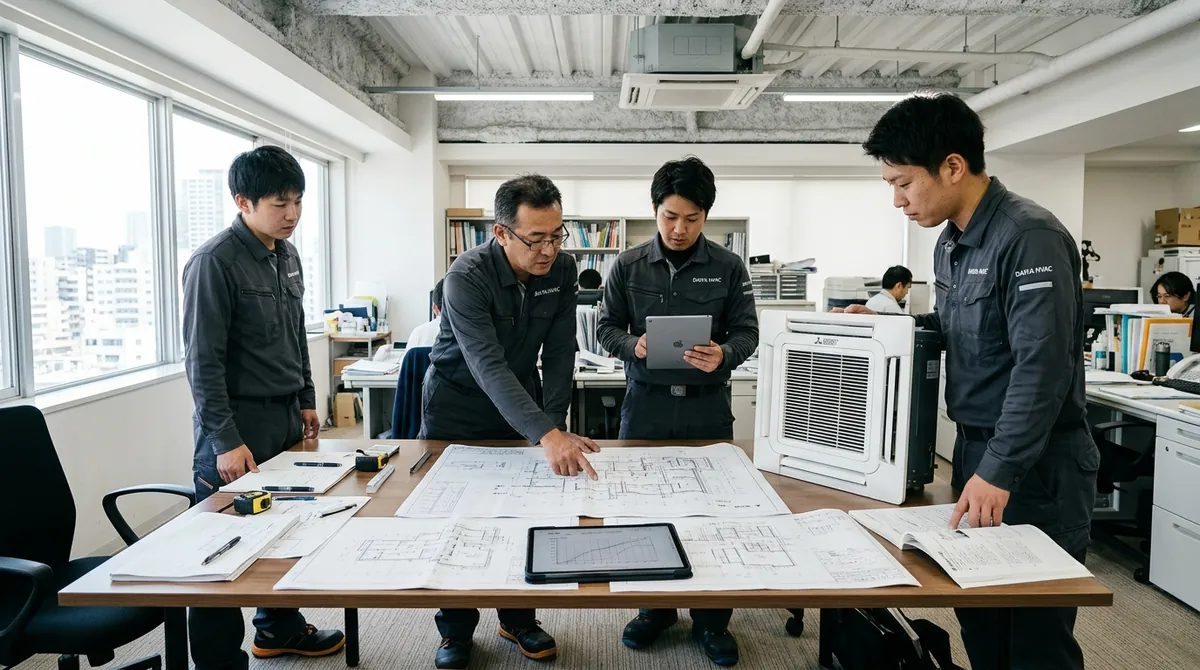 業務用エアコン取付で押さえるべき注意点と成功のコツ