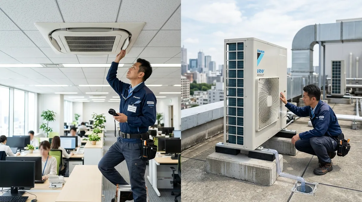 業務用エアコン取付で押さえるべき注意点と成功のコツ
