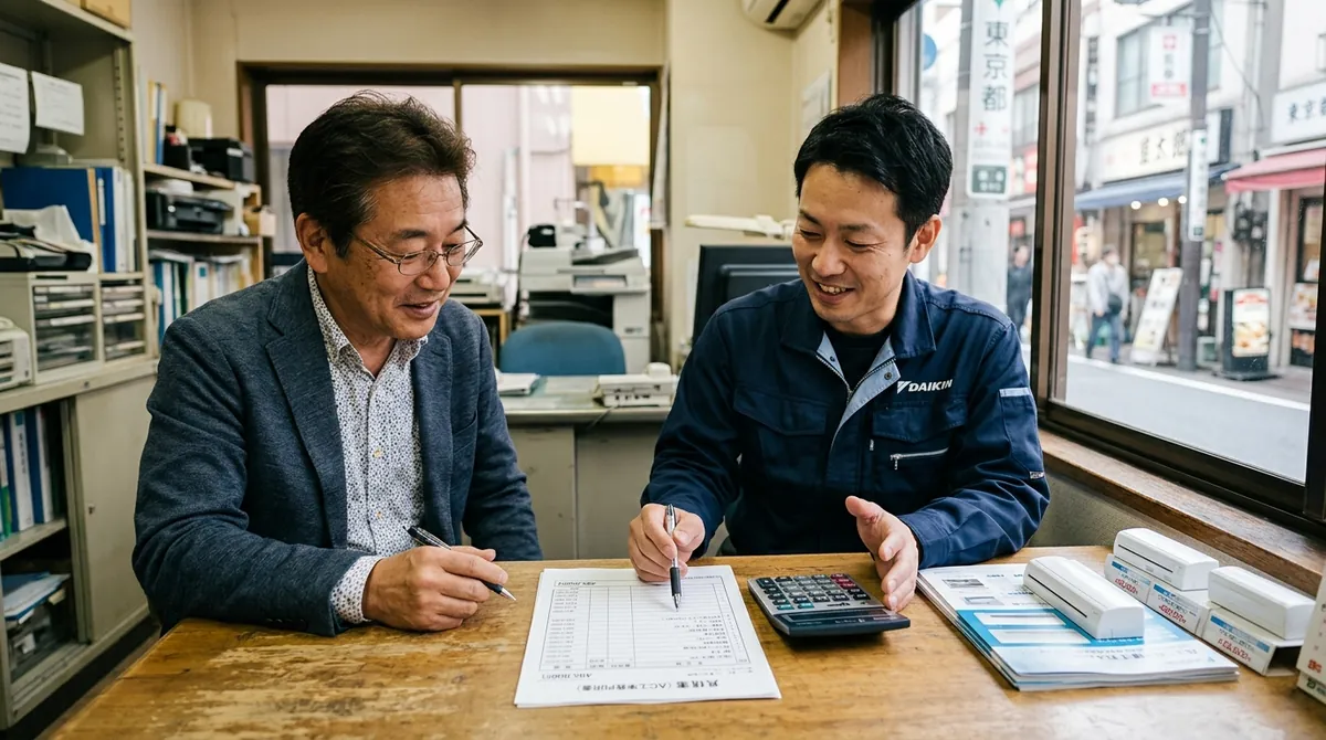 東京で店舗エアコン入れ替え工事を成功させるためのポイント