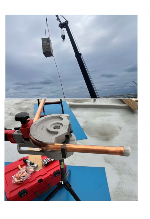 20馬力エアコン更新工事